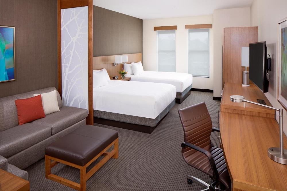 Queen Room with Two Queen Beds and Sofa Bed interior